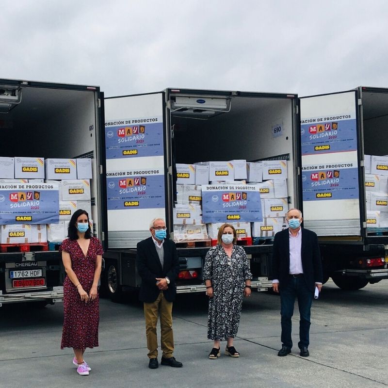 ENTREGAMOS 48.700 KG DE PRODUCTOS A 11 BANCOS DE ALIMENTOS GRACIAS A LA SOLIDARIDAD DE NUESTROS CLIENTES ENTREGAMOS 48.700 KG DE PRODUCTOS A 11 BANCOS DE ALIMENTOS GRACIAS A LA SOLIDARIDAD DE NUESTROS CLIENTES