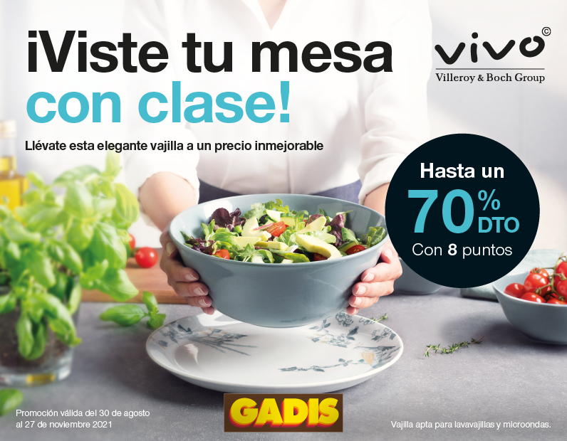 ¡Viste tu mesa con clase con VIVO! ¡Viste tu mesa con clase con VIVO!