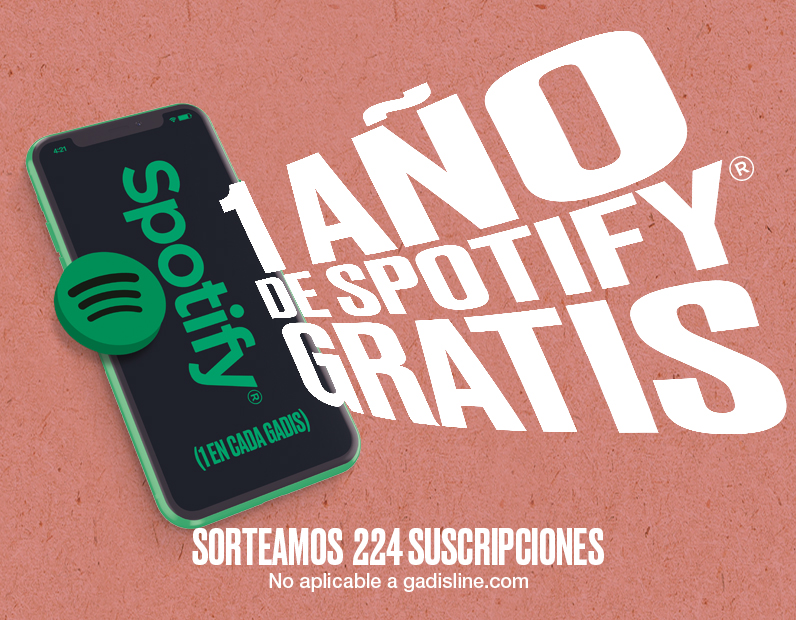 GADIS TE DA MÃS â SORTEAMOS 224 SUSCRIPCIONES ANUALES A SPOTIFY PREMIUM GADIS TE DA MÃS â SORTEAMOS 224 SUSCRIPCIONES ANUALES A SPOTIFY PREMIUM