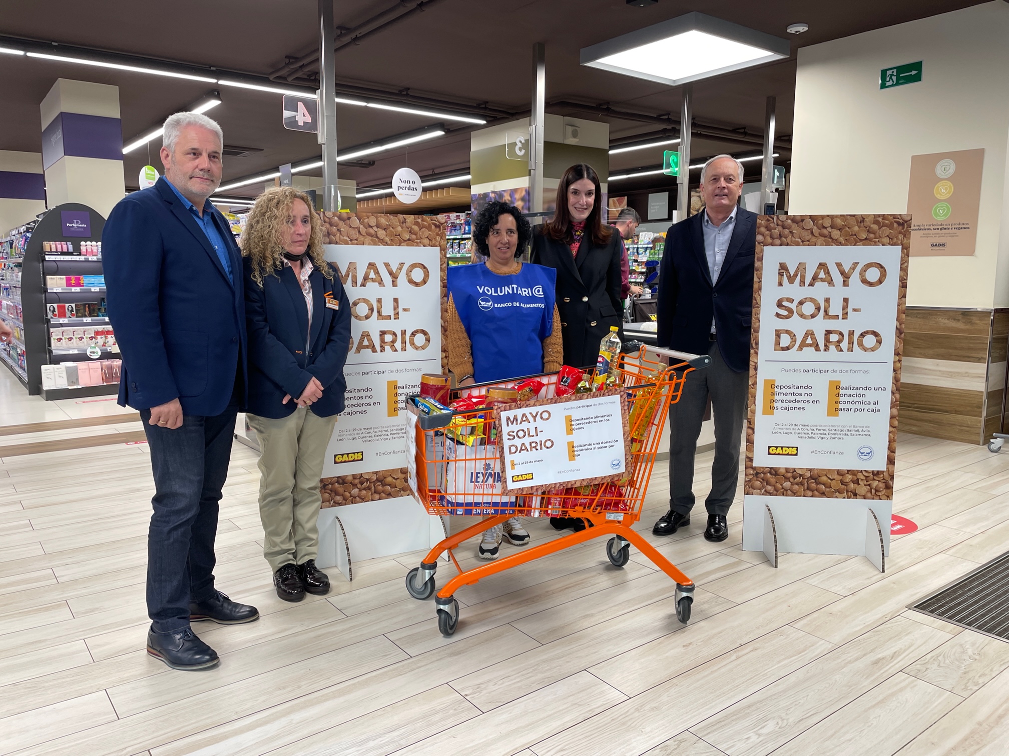 Llega una nueva edición de nuestro Mayo Solidario, la campaña de recogida de alimentos de nuestros supermercados Llega una nueva edición de nuestro Mayo Solidario, la campaña de recogida de alimentos de nuestros supermercados